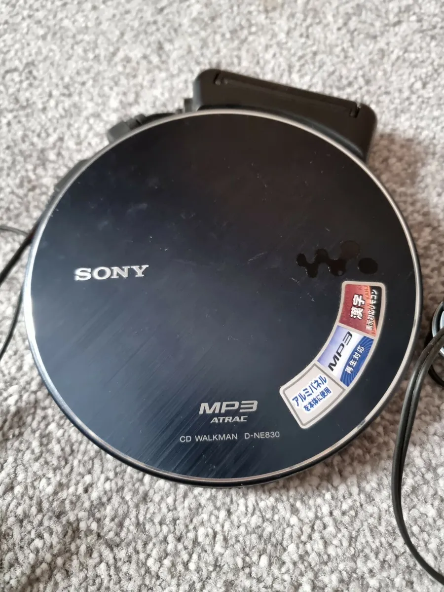 Sony CD Walkman D-NE830 Japanese CD Player Rare Vintage