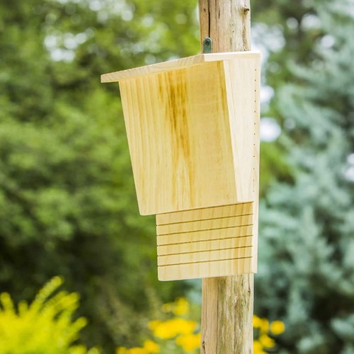 Bat Houses For Garden Habitat Box Natural Wooden Bat House Shelter usine With Roof