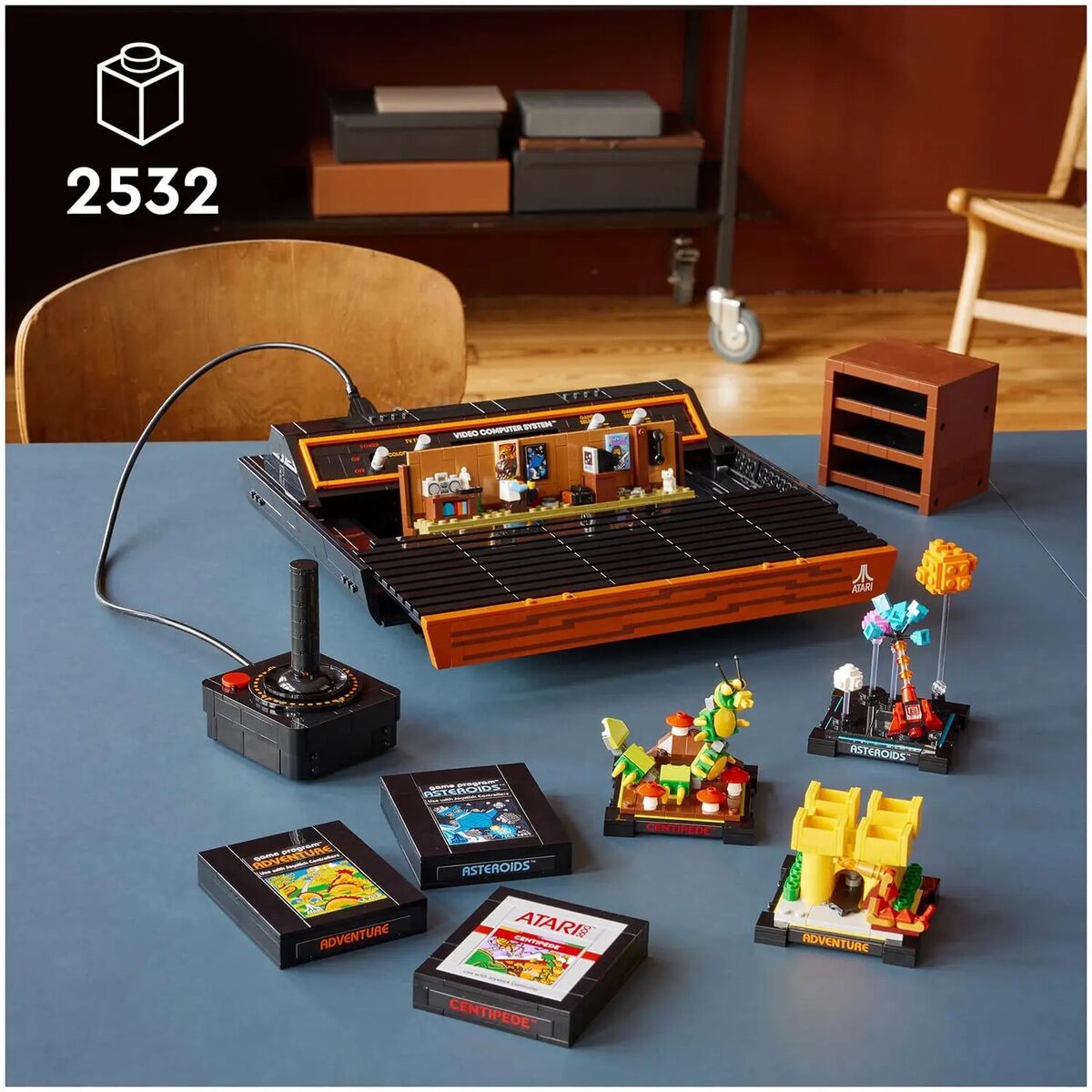 LEGO ICONS 10306 ATARI 2600 VIDEO SYSTEM Classic Retro Gaming Console
