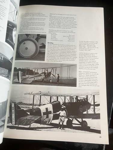 WWI British Aeroplane Colours & MARKINGS WINDSOCK FABRIC SPECIAL #2 RARE OOP - Picture 5 of 10