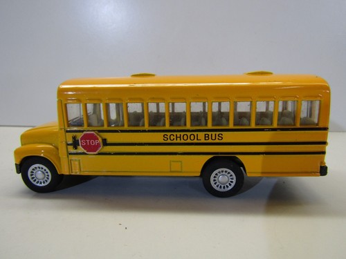 Kinsfun KS 5107 diecast yellow school bus 125mm long - Preowned - Picture 2 of 10