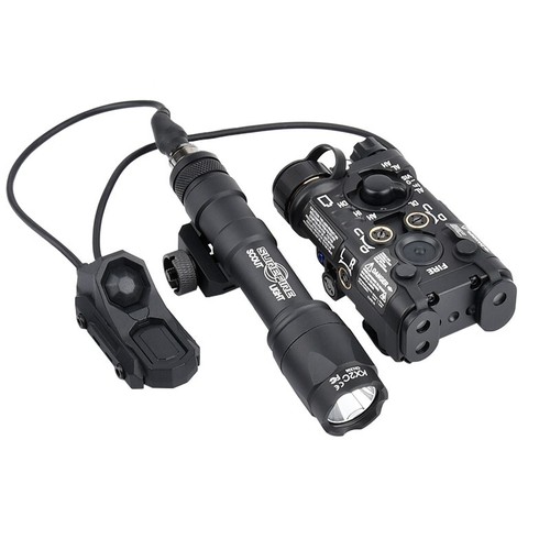 Taktischer Metall NGAL rot grün blau IR Laser Surefir M300 M600 AXON Schalter - Bild 3 von 22