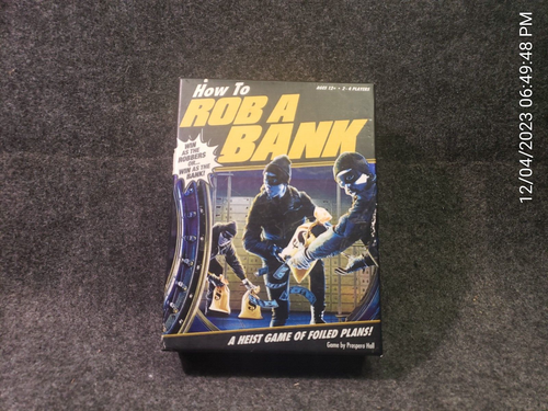 How to Rob a Bank Board Game Ages 12+ USED COMPLETE READY TO PLAY - Picture 7 of 12
