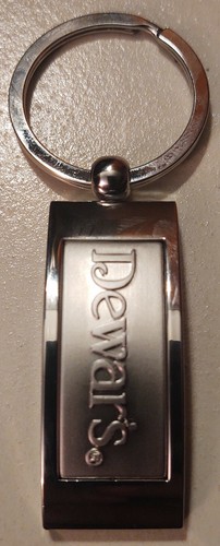 Dewar's Scotch Stainless Steel Keychain (Brand New w/ Box) - Picture 3 of 11