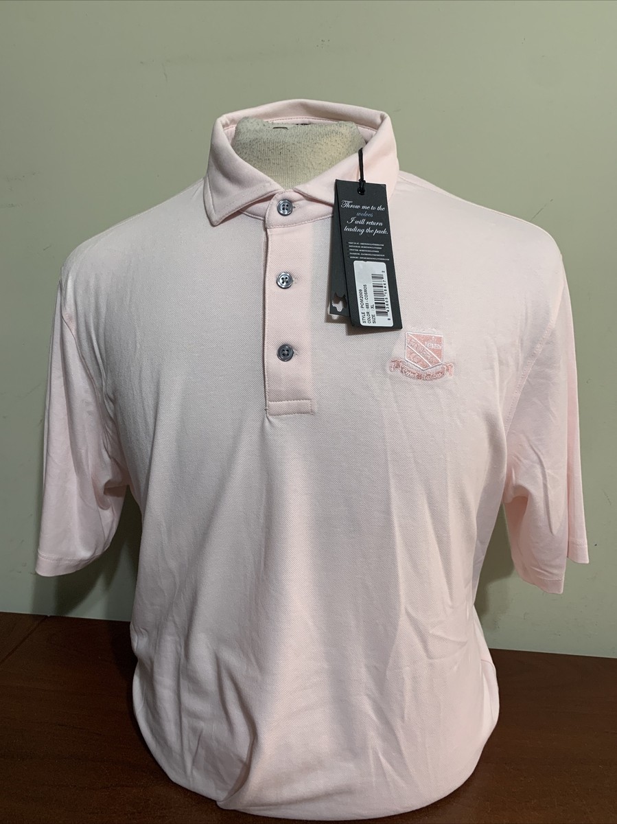 Polo Golf - greyson  OMAHA POLO  Lサイズ Mens Omaha Short Sleeve Polo - Cotton Blend Pique Polo with