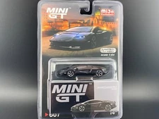 Mini GT Lamborghini Countach LPI 800-4 Nero Maia LHD MGT00607 1/64