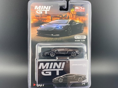 Mini GT Lamborghini Countach LPI 800-4 noir Maia LHD MGT00607 1/64 - Photo 1 sur 2