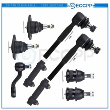 9x For 1973-1984 1985 1986 Chevrolet C10/C10 Ball Joint Tie Rod Ends Pitman Arm