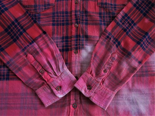 Rustic Outfitters Women's Bleached Flannel Shirt Size 1X - Imagen 5 de 6