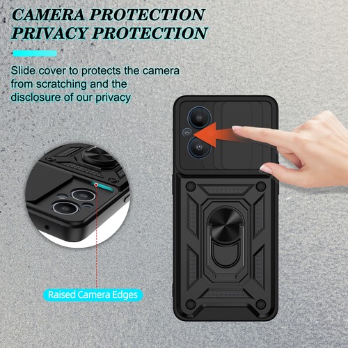 For OnePlus Nord N30 Case Shockproof Ring Stand Phone Cover/Screen Protector - Picture 28 of 66