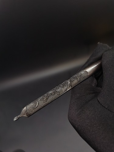 Espada japonesa Mon y flores de cerezo Kogai para Katana Wakzaishi, Y160 - Imagen 7 de 8