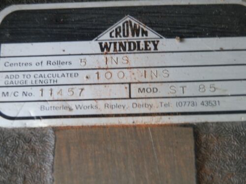 Crown Windley tee slotted sine table 8" x 5" model ST85 - Picture 3 of 4