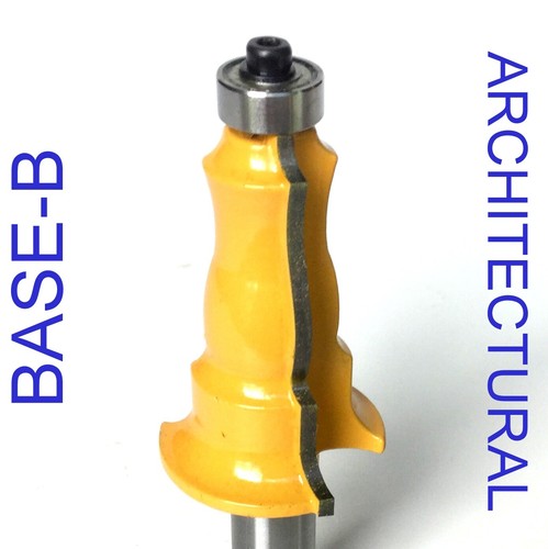 1 PC 1/2" SH Architectural Molding Base-B Router Bit S - Picture 11 of 12