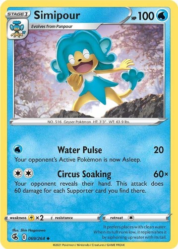 Grass Energy (Secret) 283/264 Swsh08: Fusion Strike Holo | eBay