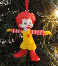 McDonald's Ronald McDonald Custom Christmas Ornament