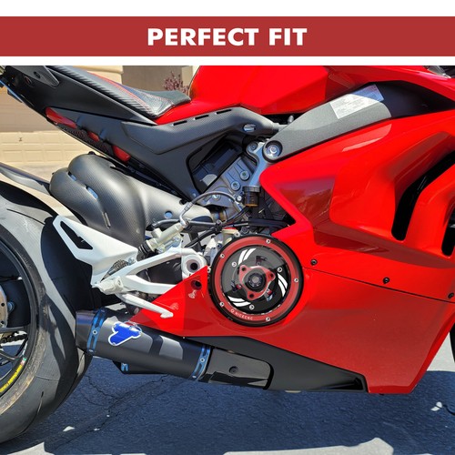 CNC Klar Druckplatte Kupplungsdeckel Federteller Für Ducati Panigale V4S 18-24 - Picture 4 of 15