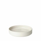 blomus Pilar Tiefer Teller, Moonbeam, Keramik, H 4 cm, Ø 20 cm, 63694