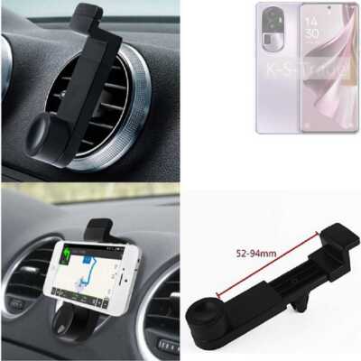 Handyhalterung Lüftungsschlitz Auto-Halter für Oppo Reno10 PHW110 KFZ Auto Uni