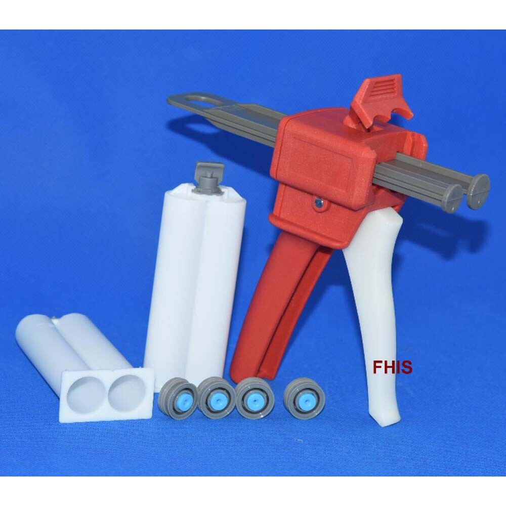 Epoxy Resin AB Glue Caulking Gun Cartridge 50ml 11 Adhesive Extrusion