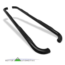 3" Black Side Steps for 97-03 Ford F150/250LD Super Cab Nerf Bars Running Boards