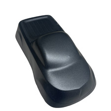 Powder Coating Paint Black Pewter Metallic Matte 1LB .45KG 