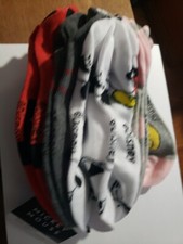 6 PAIRS Disney Minnie Mouse GIRLS ankle SOCKS SIZE 9-11