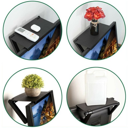 TV Top Shelf Mount Adjustable TV Computer Rack Screen Top Multifunctional xietc - Picture 5 of 12