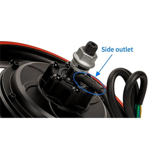 12 Inch 36V/48V 800W 1000W 1200W Scooter Motor Electric Bicycle Hub Motor Wheel - Picture 6 of 9