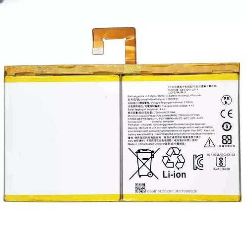 SB18C53810 - 3.85v 27wh 2CELL BTY Battery (L16d2p31, SCUD-A-LB)