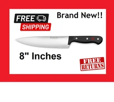 WUSTHOF GOURMET 8" Inch Chef's Cook's Knife Stainless Steel Triple-Rivet Handle