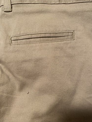 New LOT OF 3 Chaps Approved Schoolwear Khaki Flat Front Pants Boys Size 16 Reg. - Picture 10 of 12