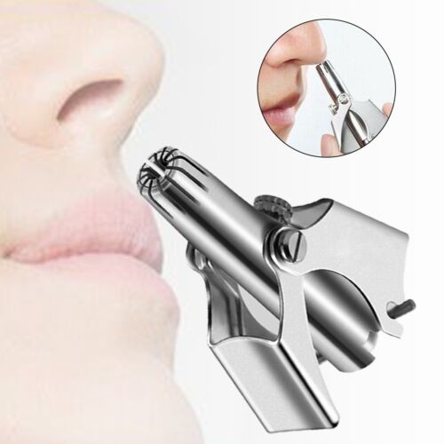 Nose Trimmer Nasal Ear Face Eyebrow Hair Removal Remover Shaver Clipper Mens - Picture 1 of 11