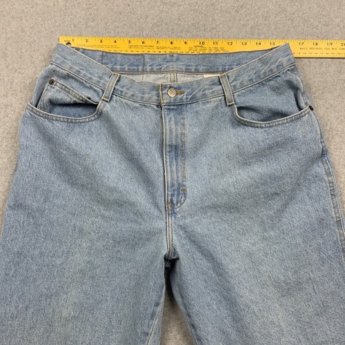 Vintage Gitano Jeans 16 Short High Rise Light Wash Blue Denim (31x27) Tapered  - Picture 5 of 12
