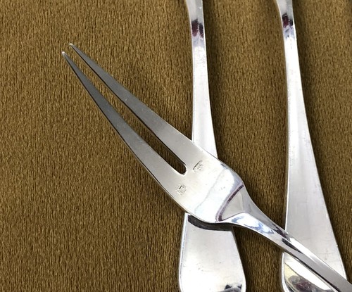 1 Snail Fork ERCUIS Model CITEAUX Silver Plated Cutlery 14.2 Cm - Picture 2 of 6