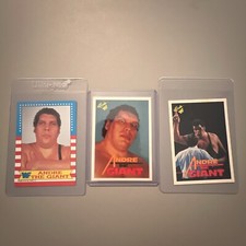 1987 Topps WWF Andre the Giant And 2 Andrea the giant