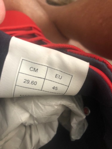 NEW!A.P.C X Kid Cudi Tennis Minimal ROUGE Brand New! Size 12US - Picture 6 of 10