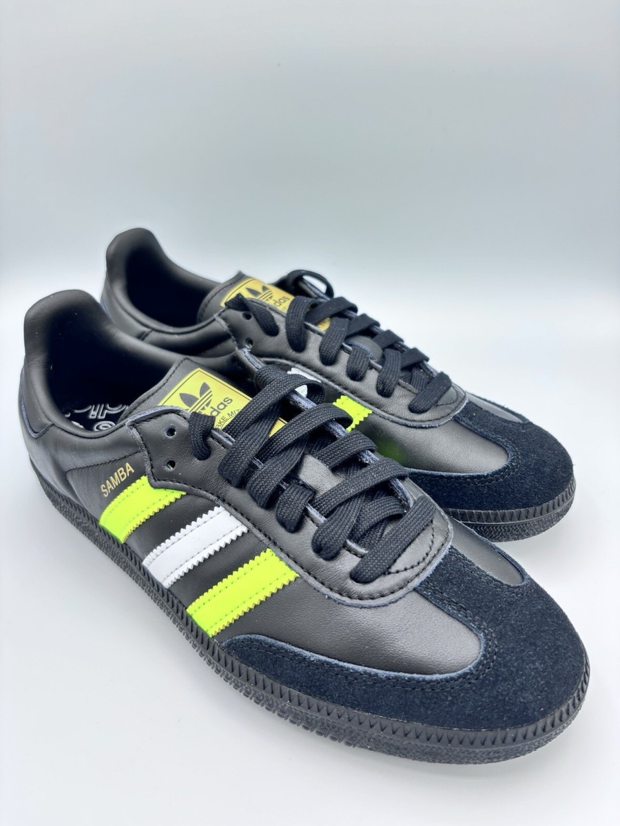 ♪新品20cm adidas SAMBA OG C♪ adidas Kids Samba OG - Cloud White / Silver Green / Gum