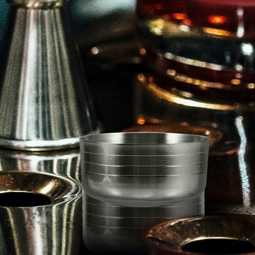 Tapa de coctelera de acero inoxidable de fácil limpieza para mezclar bebidas - Imagen 8 de 12
