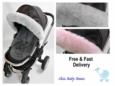Handmuff Silver sross Bugaboo gloves warmer for pushchair pram Quinny Icandy