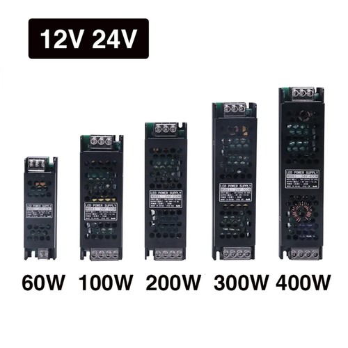 DC 12V/24V LED Driver Switching Power Supply Transformer for LED Strip 60W-400W - Picture 2 of 22