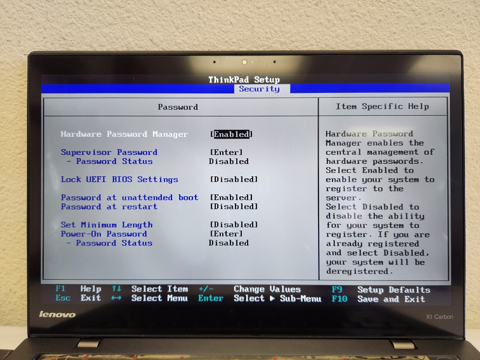 LENOVO THINKPAD X1 CARBON | 8GB RAM | i7-4600U 2.10GHz | 14" | NO OS, AS IS - Picture 3 of 10