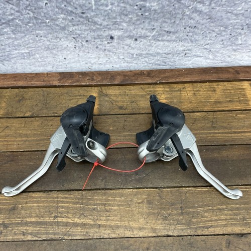 Vintage Shimano Deore ST-M510 Shifter Set 9s Shift Lever Trigger Combo VBrake 9 - Picture 8 of 11