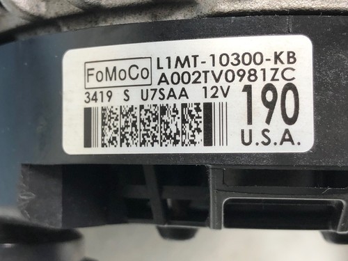 2020-2024 FORD EXPLORER 2.3L I4 ENGINE ALTERNATOR GENERATOR OEM - Picture 9 of 9