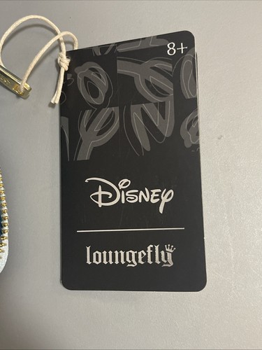 NUEVO Loungefly DISNEY Muñeco de Nieve Mickey Minnie Mouse Globo de Nieve Cremallera Alrededor Cartera - Imagen 13 de 18