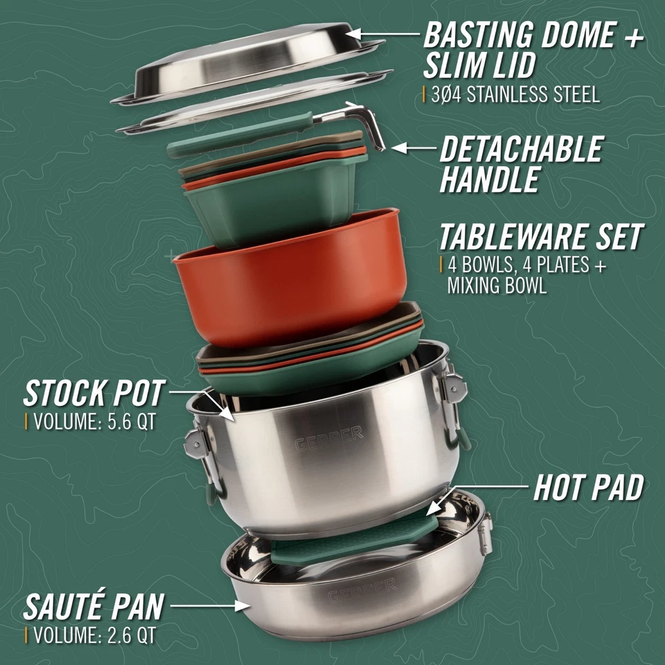 ComplEAT 16-piece Cookset - Image 2 of 4