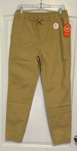 LOT OF 3 Wonder Nation Boy Pants XXL (18) 2 Blue/1 Khaki Jogger Uniform NEW - Picture 15 of 16