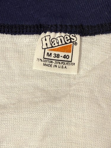 Vintage T-Shirt. NBC Radio Olympic Odyssey-Hanes-med-38-40. NOS. T-Shirt. Lesen - Bild 6 von 9