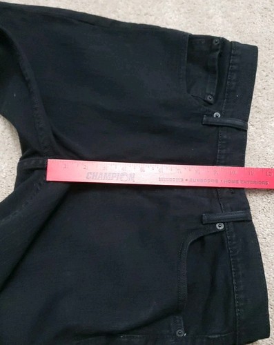 Levi Strauss & Co 511 Black Denim Jeans Straight Leg Red Tag Mens Size 34x29 - Picture 13 of 13