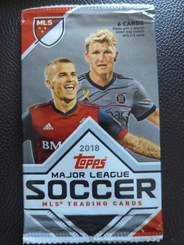 ⚽RARE 2018 Topps MLS Major League Soccer AUTO/RELIC HOT Pack! - Picture 1 of 2