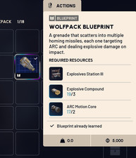 Arc Raiders Wolfpack Blueprint